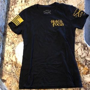 Grunt Style “Hold and Focus” women’s short sleeve T-shirt